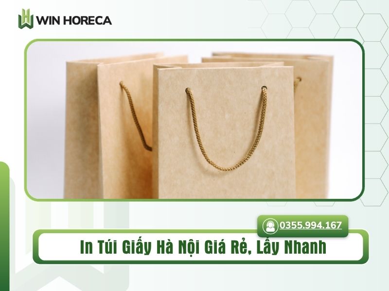 In túi giấy giá rẻ Hà Nội